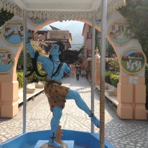 Statue of Shiva at Parmath Niketan